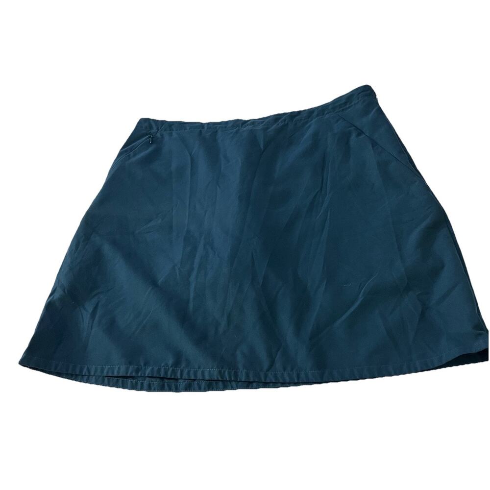 Patagonia Skirt Skort Womens 12 Lightweight Outdoors Golf Tennis Blue Teal